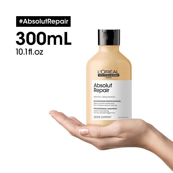 Shampoo Absolut Repair Gold Quinoa + Protein - Image 3